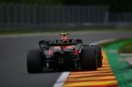RB19 in the Belgian GP